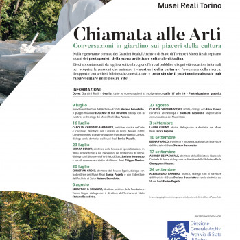 Rassegna estiva ai Giardini Reali di Torino